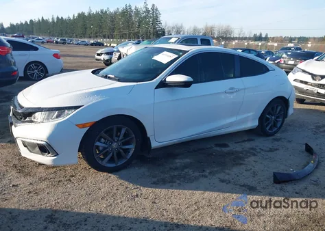 2019 Honda Civic Ex z USA, uszkodzony, nr VIN 2HGFC3B3XKH355414